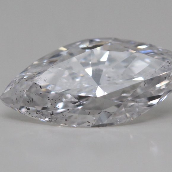 Marquise Diamond Pendant 14K White 1.02 Ct E Si2 Igi C48200075 - Picture 6 of 6